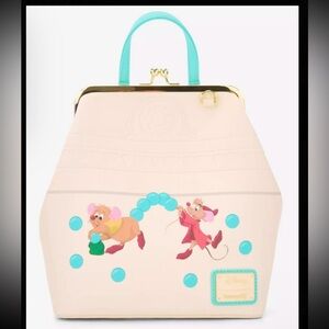 Cinderella Jaq & Gus Beads Disney Loungefly Backpack